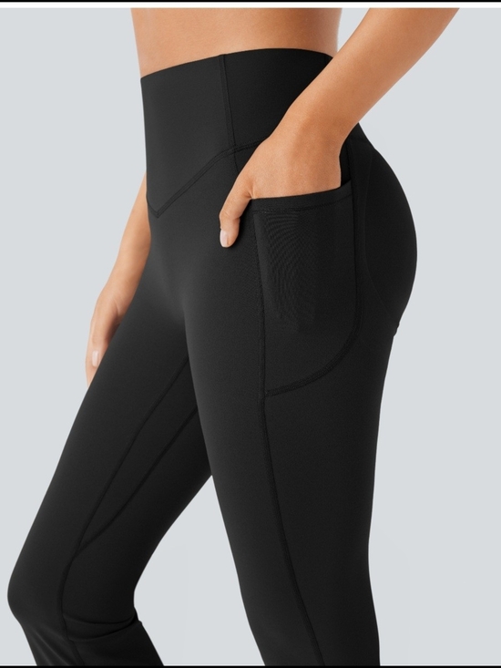 HALARA Pants - Halara UltraSculpt BLK Scrunch Butt Lift Tummy Control Bootcut Leggings XS Tall